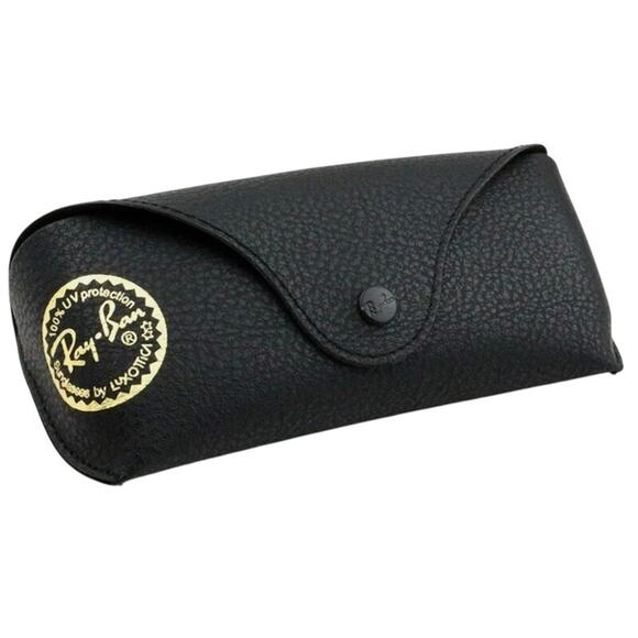 Ray ban Leather Pouch Universal Soft Sunglasses Case w/ Cleaning Cloth & GiftBox - Picture 1 of 7